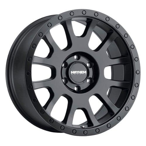 Mayhem 8302 Scout 18x9 8x170 0 ET 130.8 CB Matte Black (8302-8970MB)