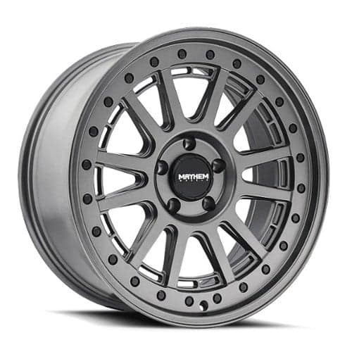 Mayhem 8305 Compass 15x7 5x100 15 ET 125.2 CB Matte Gunmetal (8305-5744MG)