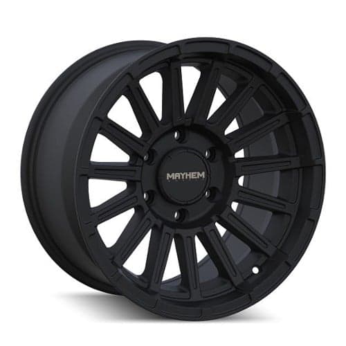 Mayhem 8309 Granite 17x9 5x127 0 ET 78.1 CB Satin Black (8309-7973B)