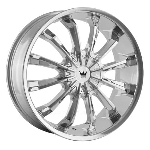 Mazzi Fusion 341 22x9.5 5x115/5x120 18 ET 74.1 CB Chrome (341-24918C)