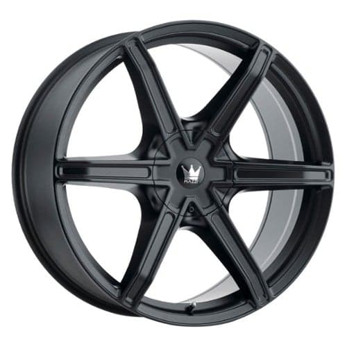 Mazzi Stilts 371 24x9.5 5x115/5x120 18 ET 74.1 CB Matte Black (371-24918MB)