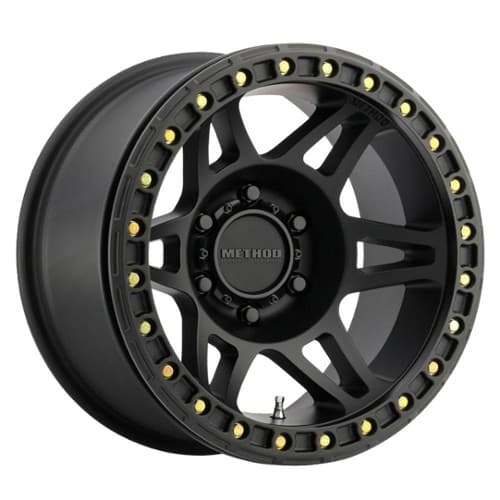 Method 106 Beadlock 17x9 5x127 -44 ET 71.5 CB Matte Black (MR10679050544B)