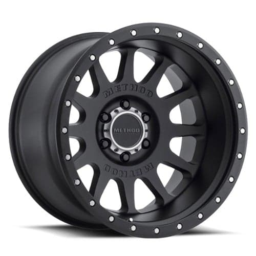 Method 605 NV 20x12 6x139.7 -52 ET 106.3 CB Matte Black (MR60521260552N)