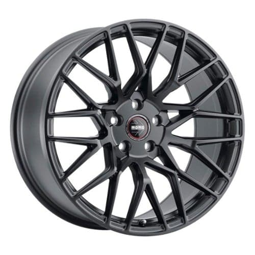 Momo Catania 18x8.5 5x100 35 ET 57.1 CB Satin Black (M10588579P35)