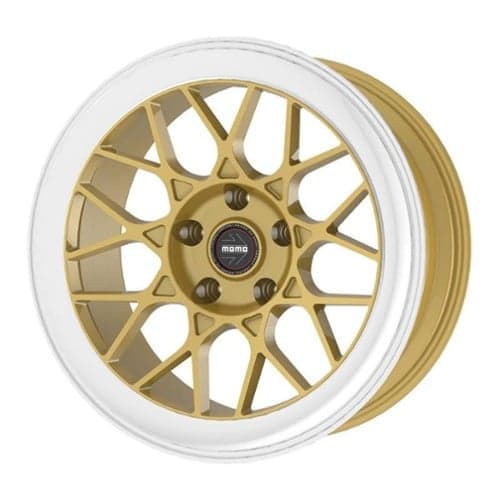 Momo Ferrara 19x9.5 5x114.3 40 ET 72.56 CB Gloss Gold Machined (M11499565P40)