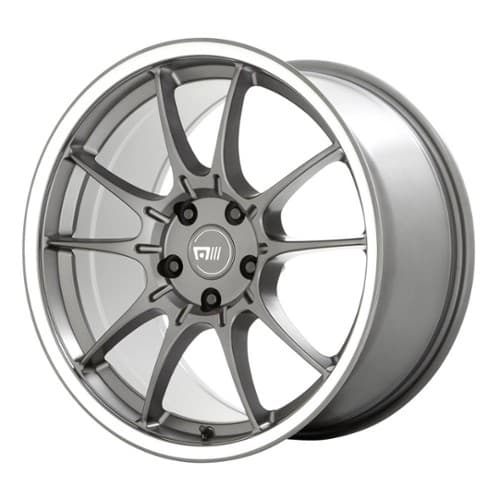 Motegi MR152 SS5 19x8.5 5x100 30 ET 56.1 CB Gunmetal with Machined Lip (MR15298551530)