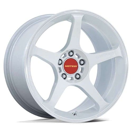 Motegi MR159 Battle V 18x8.5 5x114.3 22 ET 72.56 CB White (MR159WD18851222)