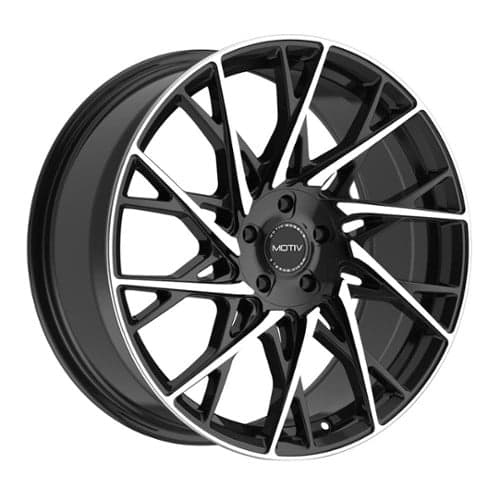 Motiv 430MB Maestro 17x7.5 5x114.3/5x120 40 ET 74.1 CB Machined Black (430MB-7755740)