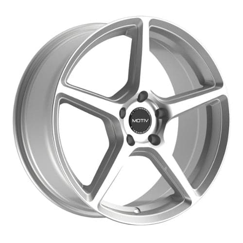 Motiv 433MS Blade 16x7.5 5x114.3 40 ET 73.1 CB Gloss Silver Machined (433MS-6756540)