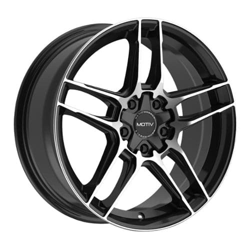 Motiv 434MB Matic 16x7.5 5x100/5x114.3 40 ET 73.1 CB Machined Black (434MB-6751840)