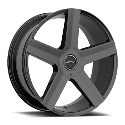 Motiv 439B Command 24x9.5 6x135/6x139.7 25 ET 87.1 CB Gloss Black (439B-24956825)