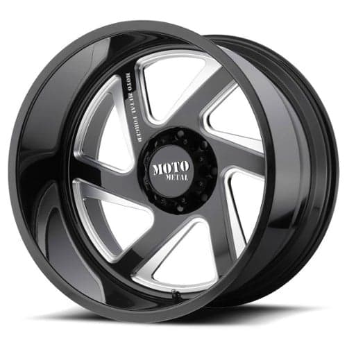 Moto Metal MO400 24x14 8x165.1 -76 ET 125.5 CB Gloss Black Milled (MO40024480976NL)