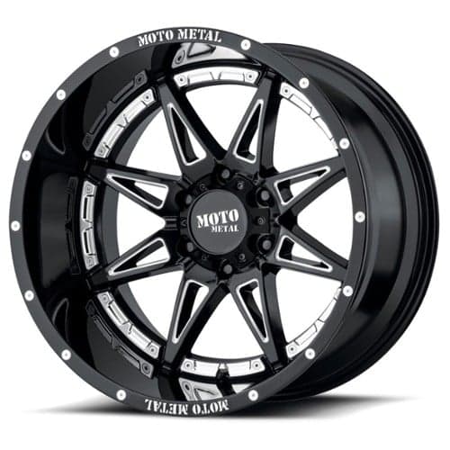 Moto Metal MO993 Hydra 18x8.5 6x139.7 18 ET 106.3 CB Gloss Black Milled (MO99388568318)