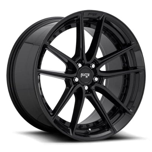 Niche DFS M223 17x8 5x112 40 ET 66.5 CB Gloss Black (M2231780F8+40)