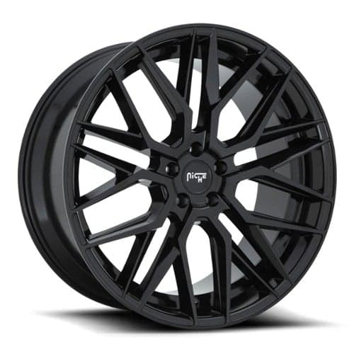 Niche Gamma M224 18x8 5x120 40 ET 72.56 CB Gloss Black (M224188021+40)