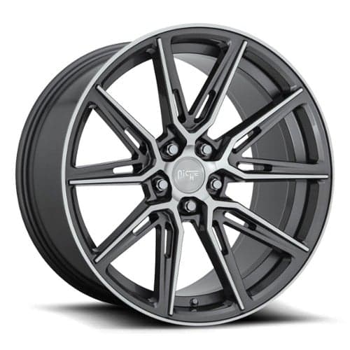 Niche Gemello M220 20x10.5 5x115 20 ET 71.5 CB Gloss Anthracite / Machined (M220200590+20)