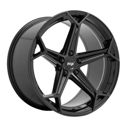 Niche Arrow M258 20x9 5x112 38 ET 66.6 CB Gloss Black (M2582090F8+38)