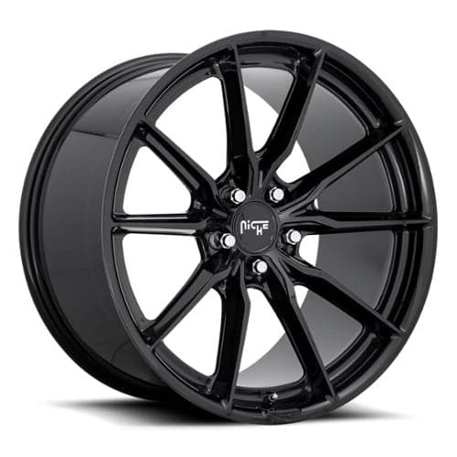 Niche M240 Rainier 19x9.5 5x112 50 ET 66.5 CB Gloss Black (M2401995F8+50)