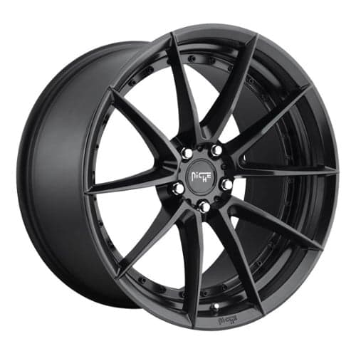 Niche Sector M196 20x10.5 5x114.3 40 ET 72.56 CB Matte Black (M196200565+40)