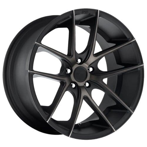 Niche Targa M130 20x10.5 5x130 40 ET 71.6 CB Black & Machined w/Dark Tint (M130200563+40)