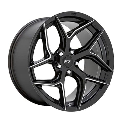 Niche Torsion M266 20x10.5 5x112 40 ET 66.6 CB Gloss Black Milled (M266200544+40)