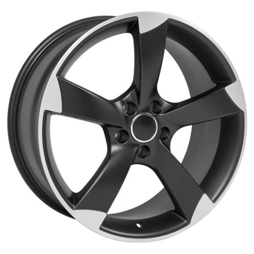 OE Replica Wheels AU29 19x8.5 5x112 35 ET 66.6 CB Satin Black Machined (AU2919085511235MB1)