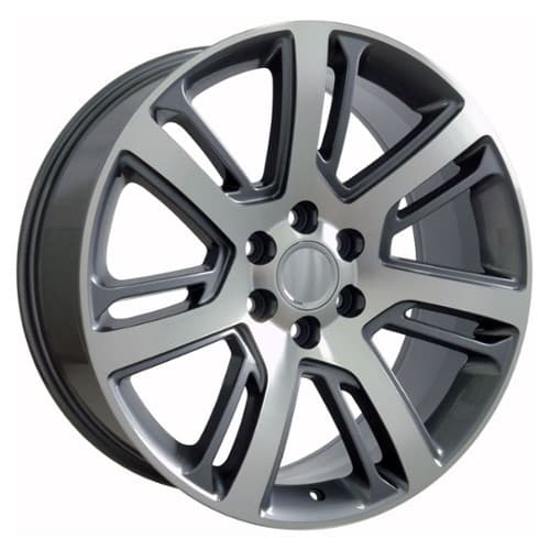 OE Replica Wheels CA88 24x10 6x139.7 31 ET 78.1 CB Gunmetal Machined (CA8824100655031MG)