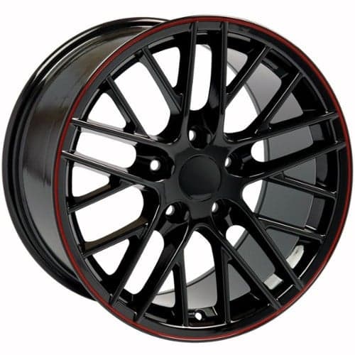 OE Replica Wheels CV08B 19x10 5x120.65 79 ET 70.3 CB Black (CV08B19100547579BR)