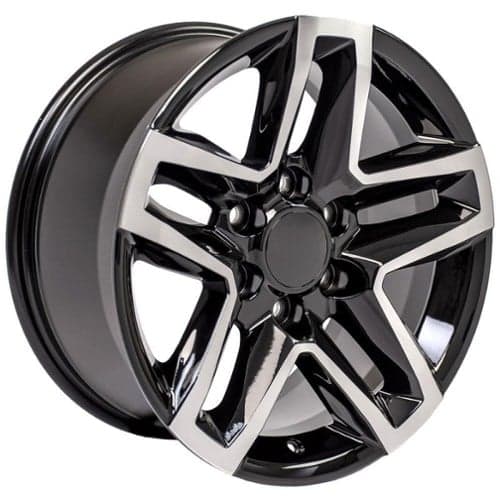 OE Replica Wheels CV34B 18x8.5 6x139.7 26 ET 78.1 CB Black Machined (CV34B18085655026MB)