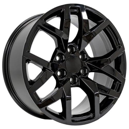 OE Replica Wheels CV66 20x9 6x139.7 28 ET 78.1 CB Black (CV6620090655028B)