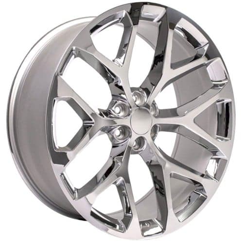 OE Replica Wheels CV98B 24x10 6x139.7 24 ET 78.1 CB Chrome (CV98B24100655024C)