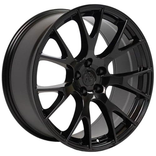 OE Replica Wheels DG15 22x9 5x115 18 ET 71.5 CB Gloss Black (DG1522090511518B)