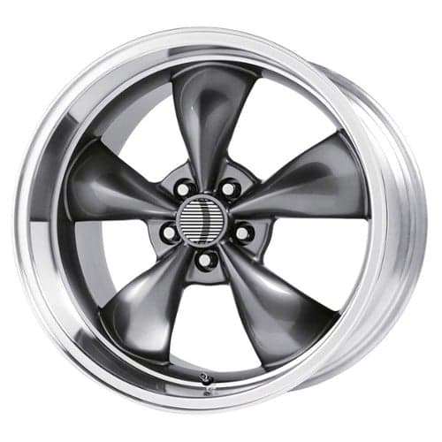 Performance Replicas PR106 18x10 5x114.3 45 ET 70.6 CB Anthracite/Machined Lip (106A-816545)