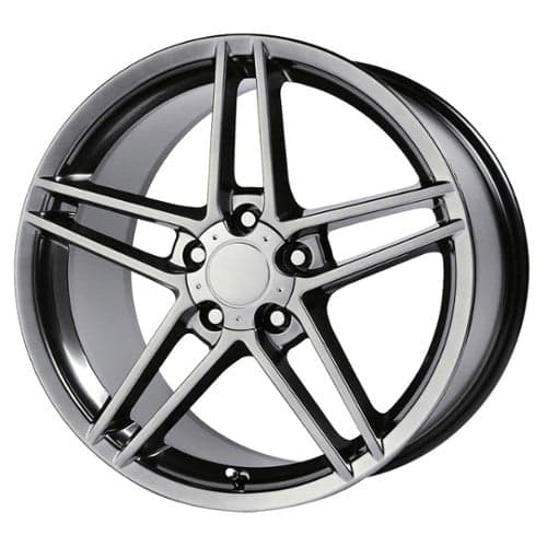 Performance Replicas PR117 18x8.5 5x120.65 56 ET 70.7 CB Hyper Black (117H-886156)