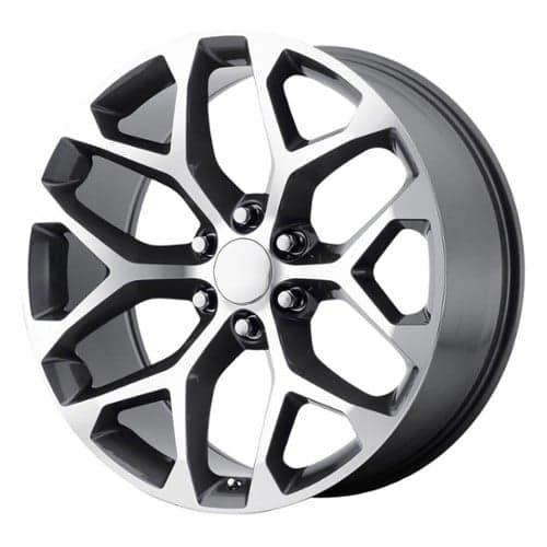 Performance Replicas PR176 26x10 6x139.7 24 ET 78.1 CB Gunmetal Machined (176GM-2615824)