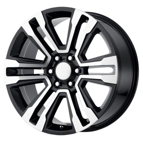 Performance Replicas PR182 20x9 6x139.7 24 ET 78.1 CB Gloss Black Machined (182BM-295824)