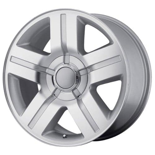 Performance Replicas PR147 22x9 5x120.65/5x127 0 ET 78.1 CB Silver Machined (147S-229060)