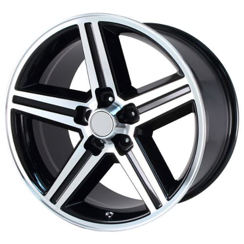 Performance Replicas PR148 20x8 5x120.65 0 ET 73.1 CB Gloss Black Machined (148B-28610)