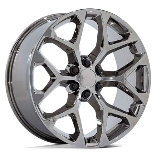 Performance Replicas PR176 24x10 6x139.7 24 ET 78.1 CB Black Chrome (176BC-2415824)