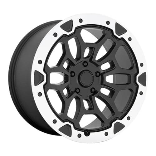 Performance Replicas PR215 22x10 6x139.7 19 ET 78.1 CB Matte Black Machined (215BM-2215819)