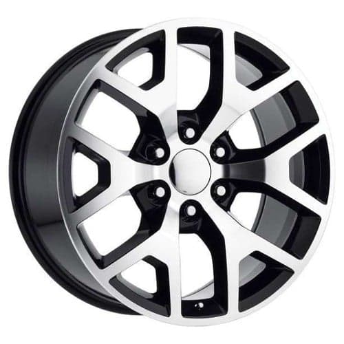 Rev OE Replica 586 24x10 6x139.7 32 ET 78.1 CB Black Machined (586MB-2408332)