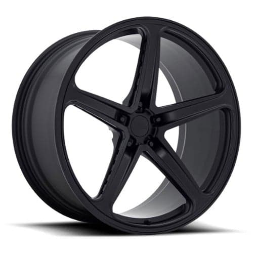 Ohm Amp Forged 21x10 5x120 30 ET 64.2 CB Matte Black (2110AMP305120M64)