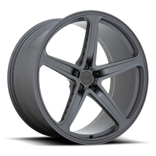 Ohm Amp Forged 21x10 5x120 30 ET 64.2 CB Matte Gunmetal (2110AMP305120G64)