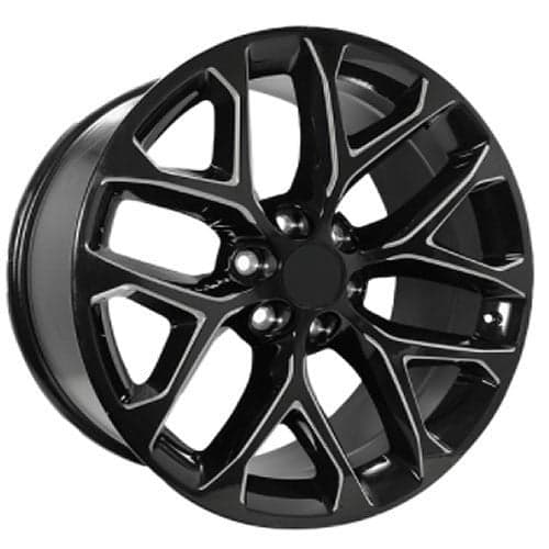 Performance Replicas PR177 22x9 6x139.7 24 ET 78.1 CB Gloss Black Milled (177M-2295824)