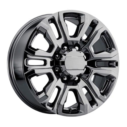 Performance Replicas PR207 20x8.5 8x165.1 15 ET 125.1 CB Black Chrome (207BC-288115)