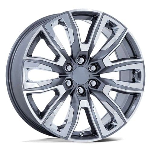 Performance Replicas PR225 24x10 6x139.7 31 ET 78.1 CB Gunmetal/Chrome (PR225AP24106131)