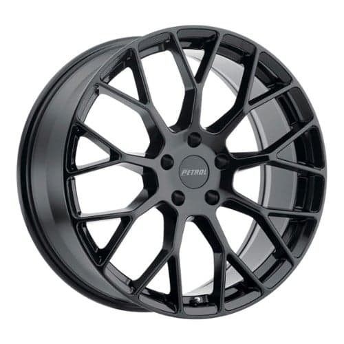 Petrol P2B 15x7 5x100 40 ET 72.1 CB Gloss Black (1570P2B405100B72)