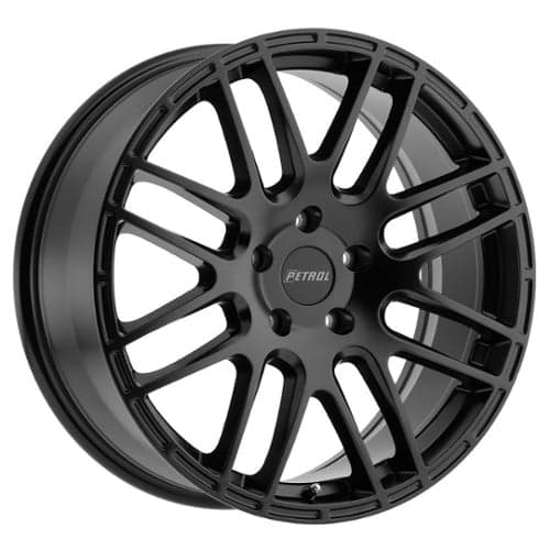 Petrol P6A 19x8 5x100 35 ET 72.1 CB Matte Black (1980P6A355100M72)