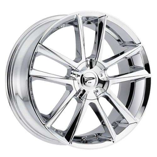 Platinum 436C Gemini 16x7 5x108/5x114.3 40 ET 72.56 CB Chrome (436-6714C+40)