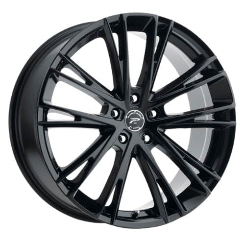 Platinum 458BK Prophecy 17x8 5x108 40 ET 72.56 CB Gloss Black with Clear-Coat (458-7831BK+40)